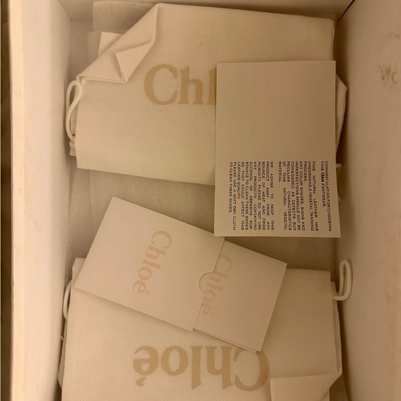 Chloe Espadrille Flats Women's Luxury Leather Floral Slip On Boho size EU 36 - Picture 4 of 6